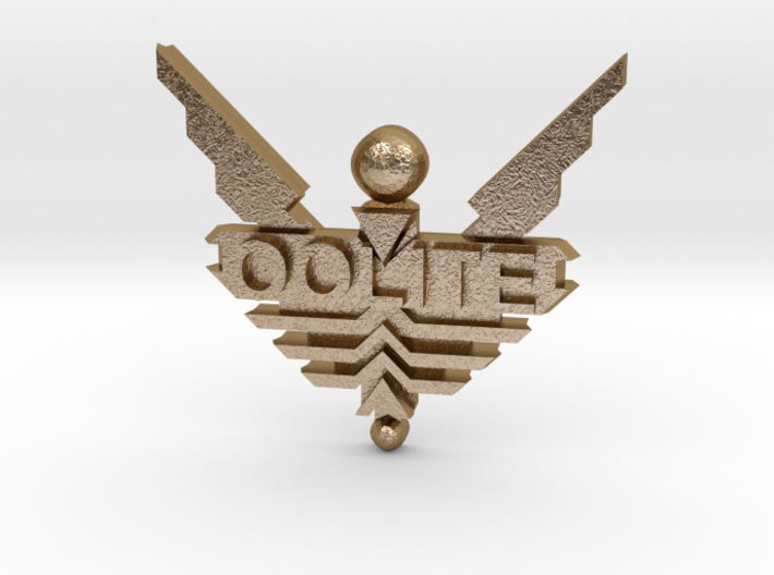 Oolite Pin (one inch) 3d printed