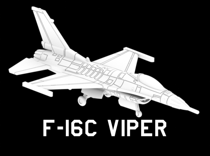 F-16C Viper (Clean) 3d printed