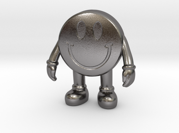 E Man / Smiley MAN Pill Character 3d printed