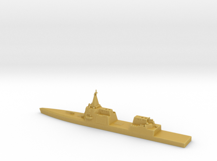 1/700 Scale US Navy DDG(x) Program 3d printed