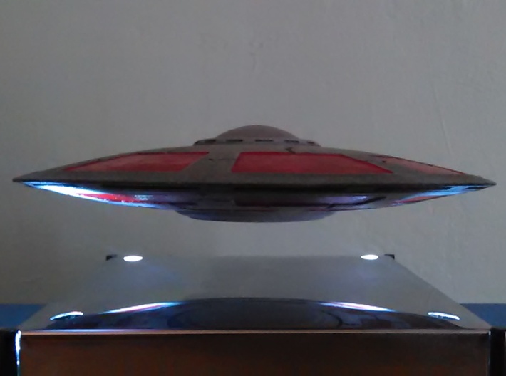 5 inch Olympus Saucer Kit-M n L 3d printed Photo of assembled Model
