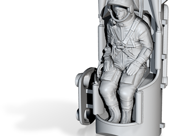 Yuri Gagarin Vostok Ejection Seat 3d printed