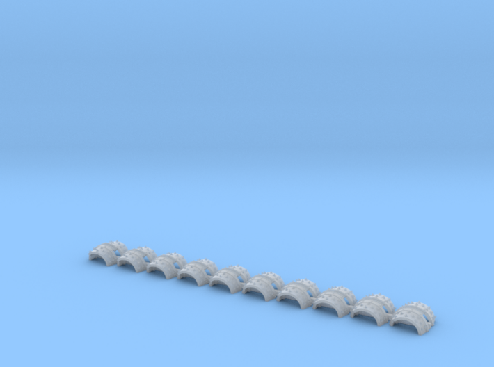 20x Spiked Cata pads 3d printed 