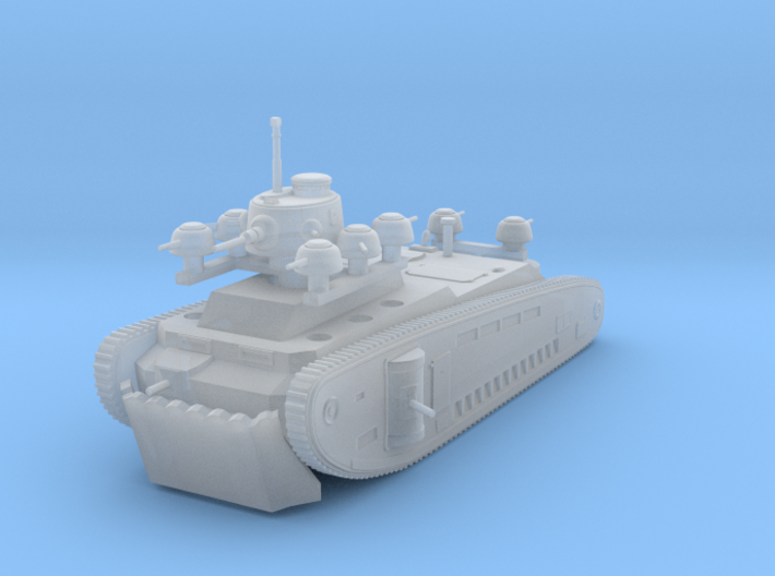 Ostani Army Mark I &quot;Landboot&quot; Heavy Tank 3d printed
