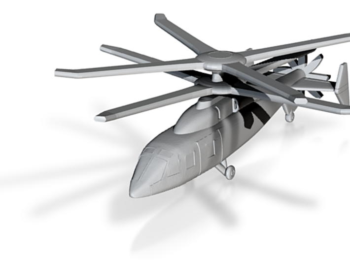 Boeing-Sikorsky SB-1 Defiant Compound Helicopter 3d printed
