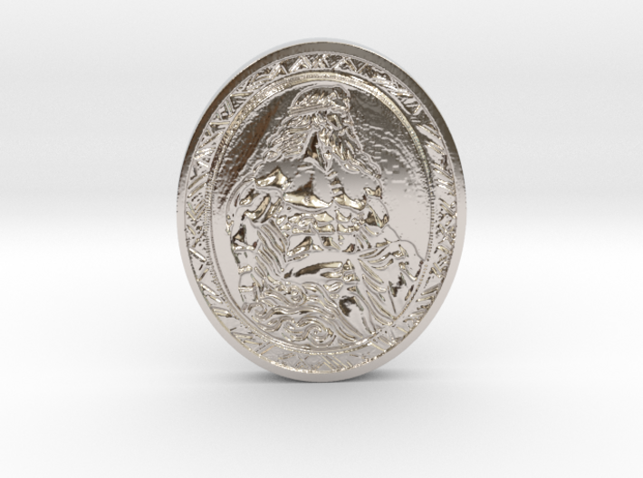 Lord Zeus Bespoke Coin of Virtue 3d printed