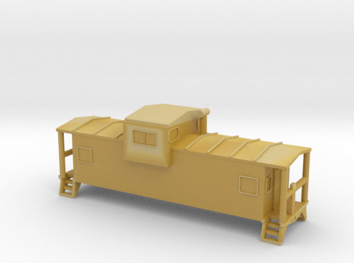 Wide Vision Caboose - Tscale 3d printed