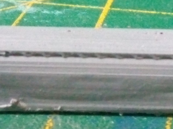 T gauge Wagon Short Covered 3d printed