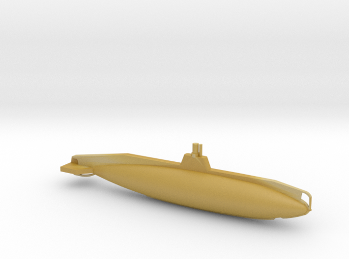 1/350 Scale USS S-9 Octopus C-Class 3d printed