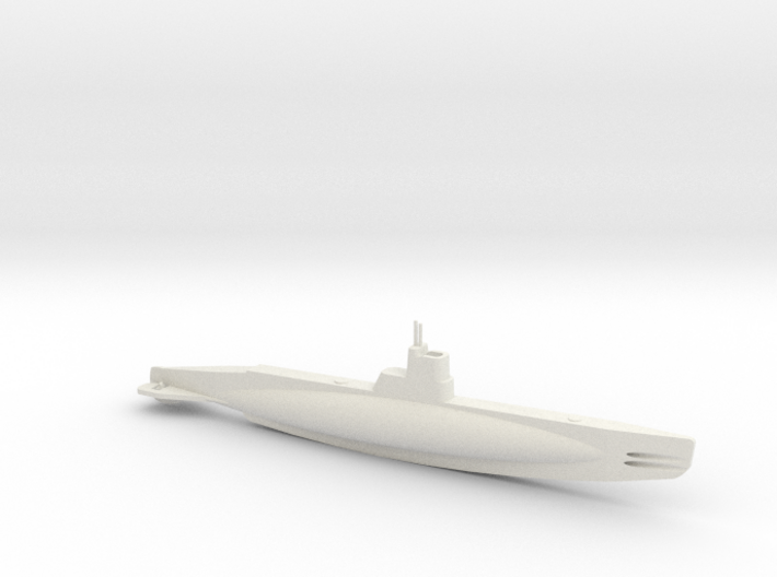 1/350 Scale USS N-class Coastal Submarine 3d printed