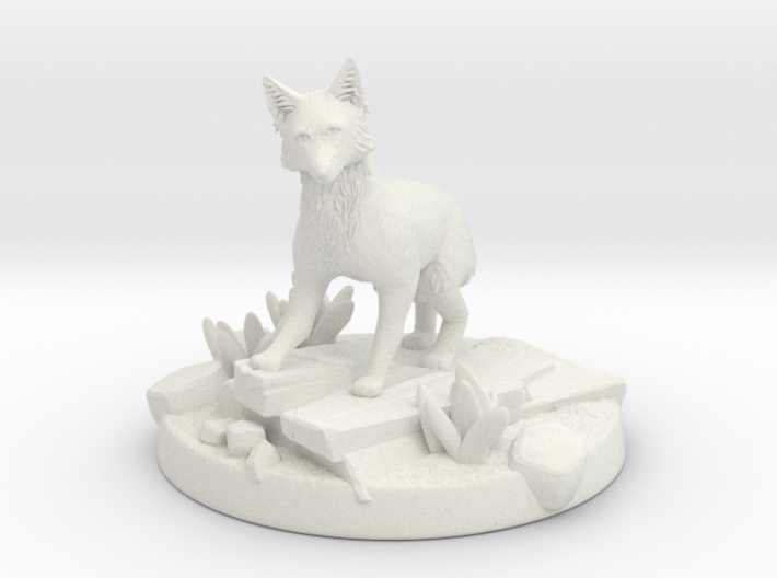 Fox Companion 3d printed 