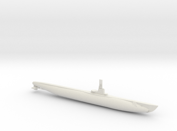 1/350 Scale USS Salmon-class 3d printed