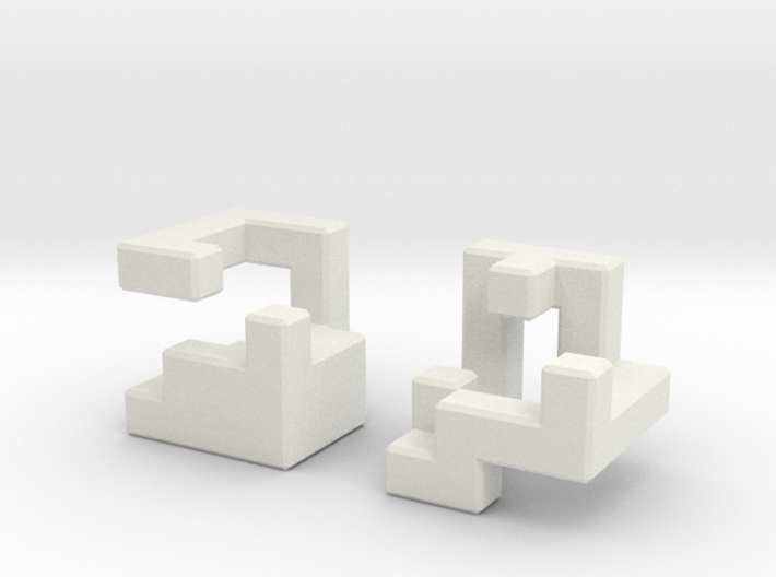Insinuate puzzle 3d printed 