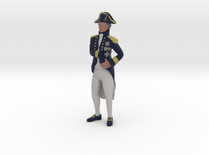 ADMIRAL NELSON 1/24 3d printed