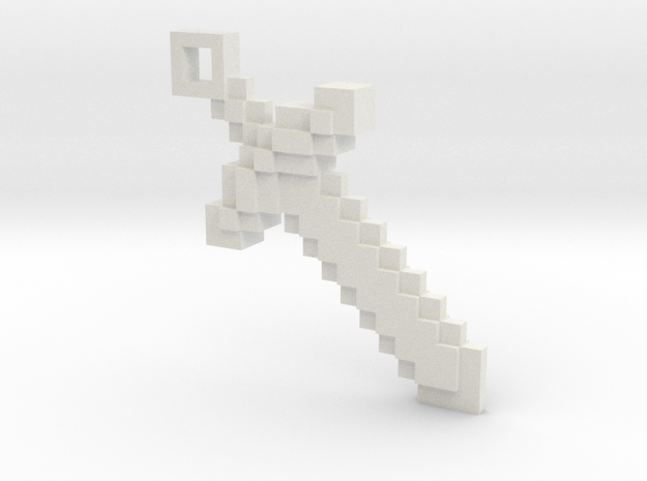 Minecraft - Sword 3d printed 