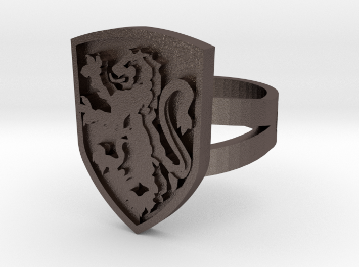 Gryffindor Ring Size 5 3d printed 