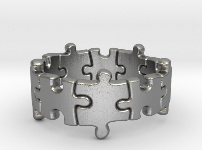 Puzzle Ring 01 size 6 3d printed 