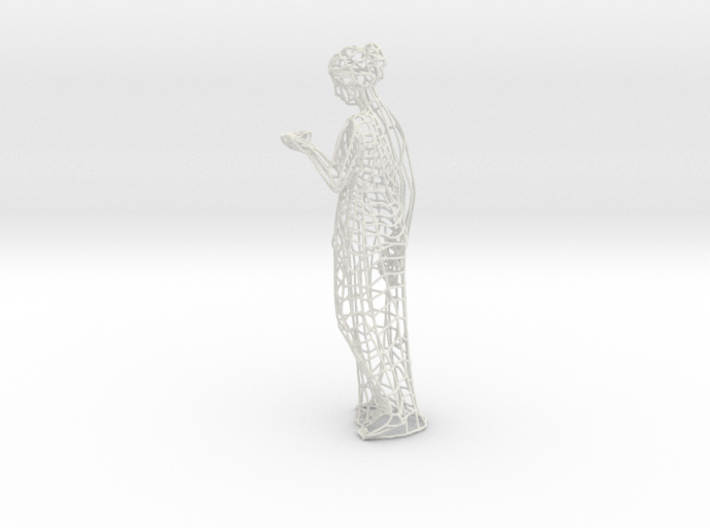 Sculpture of WaterGirl 3d printed 