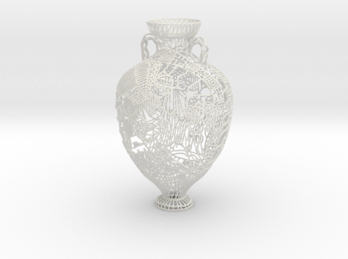 "Jason Adventure" - Greek Vase Painting 3d printed 