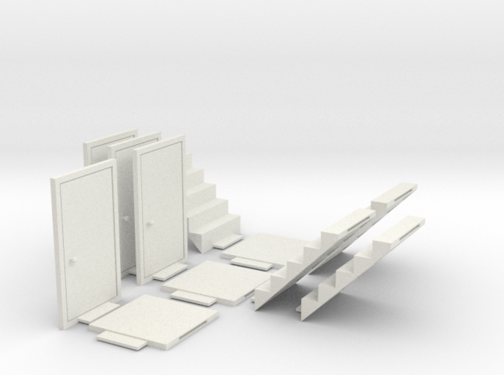 Infinite stairs mini-kit 3d printed 