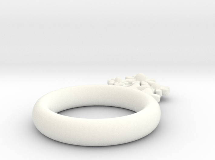 Daisy Ring D20 3d printed 