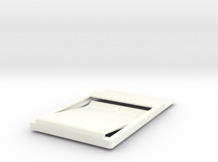 Slim minimalistic Wallet with money clip 3d printed 
