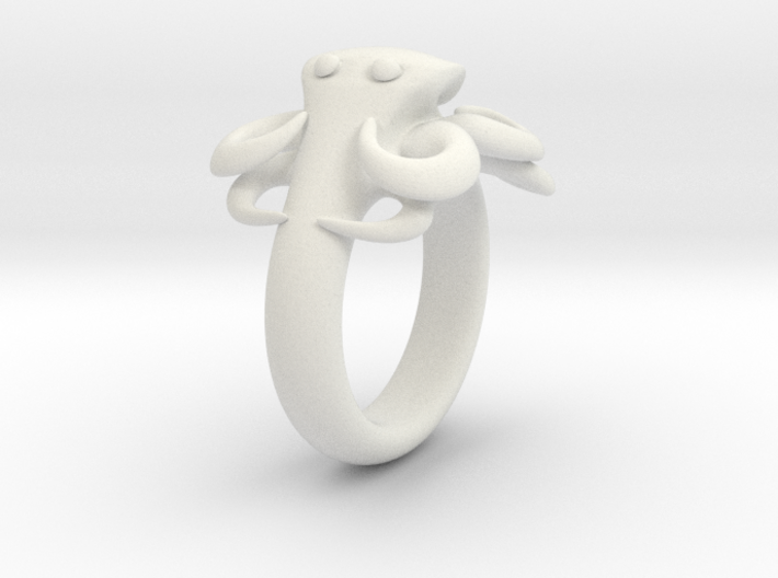 Octopus Ring S 6.5 us 3d printed 