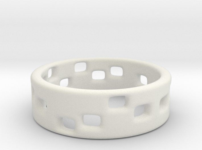 The Dots - Ring  - size54 - diam17,2mm 3d printed 