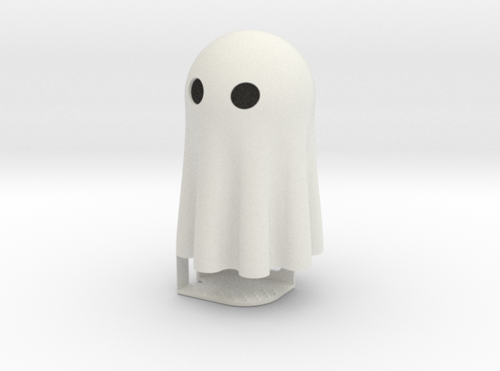 Lightclip: Ghost, iPhone 4/4S 3d printed 