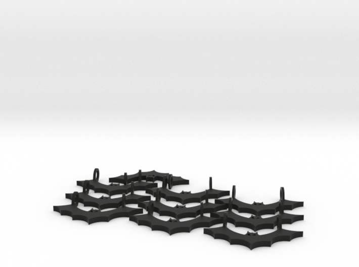 Bat Pendant (Multiple Pack 10) 3d printed 