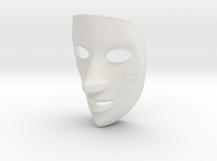 EmptyHeaded Mask (Female) 3d printed 