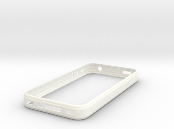 super minimal iPhone 4 bumper 3d printed 