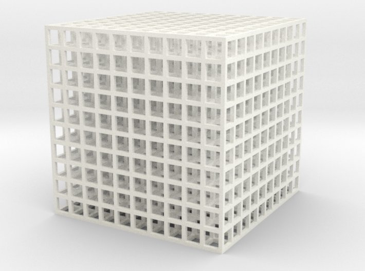 grid, 10^3 cm 3d printed 