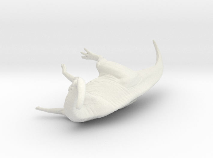 1/72 Parasaurolophus - Dust Bath 3d printed 