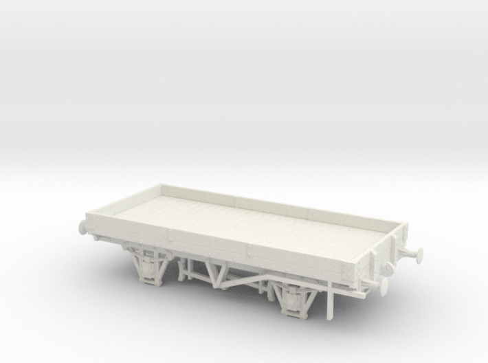 LNWR 18ft, 1 Plank Open Wagon (Diagram 103) 3d printed 