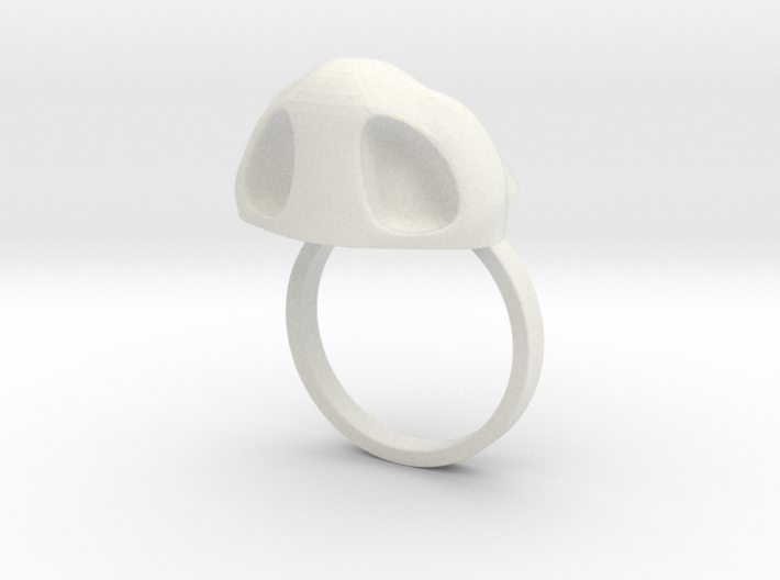 Amazing Zheng3 Nose Ring, Size 8 3d printed 
