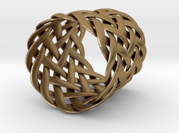 Joyce's Tapered Ring 3d printed 
