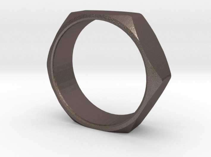 Nut Ring Size 13 3d printed 
