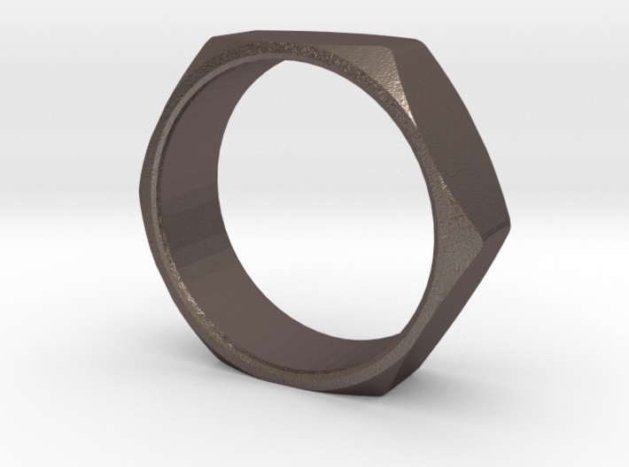Nut Ring Size 12 3d printed 