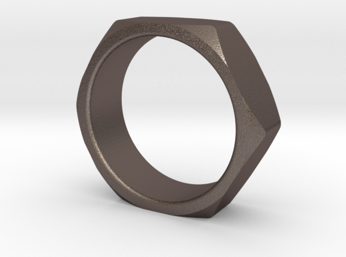 Nut Ring Size 8 3d printed 