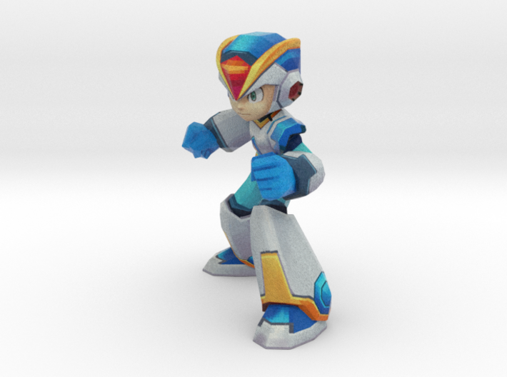 Megaman X Upgraded armor 60mm 3d printed 