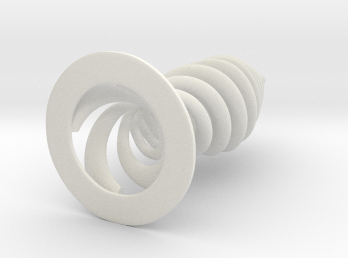 Spiral Lamp armature 3d printed 