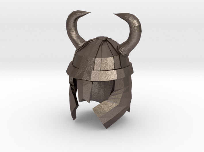 Finger Hat: Viking Helmet 3d printed 