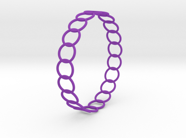 Venn Bracelet   3d printed 