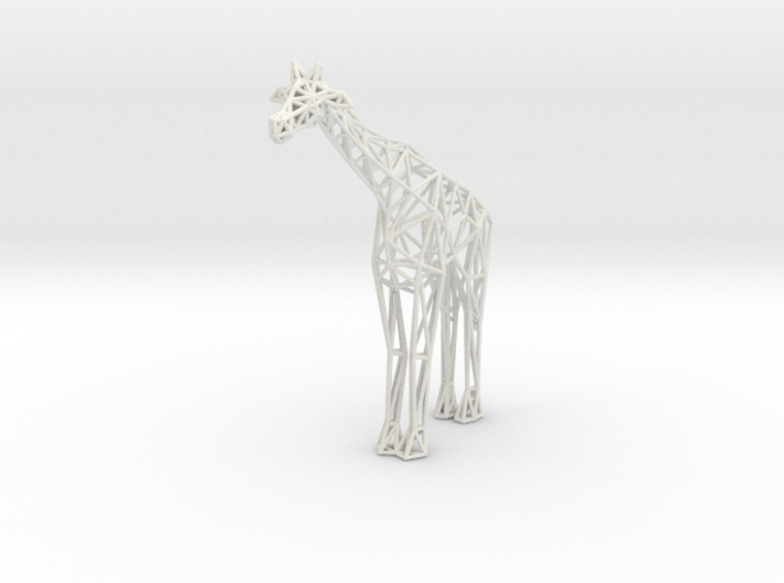 Digital Safari- Giraffe (Small) 3d printed 