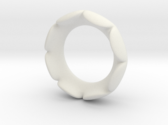 Flower Ring - Size 5 3d printed 