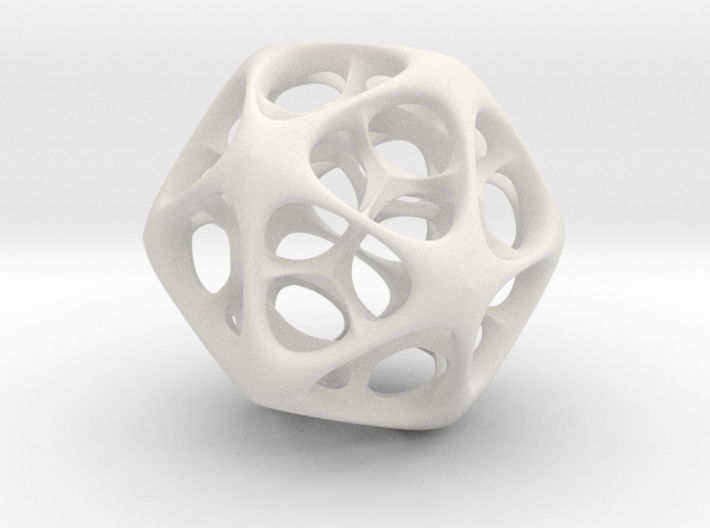Icosahedron IV, medium 3d printed 