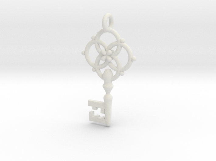 Old Necklace Pendant 3d printed 