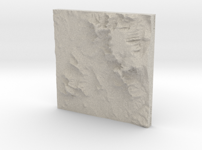 6'' Sedona, Arizona, USA, Sandstone 3d printed 