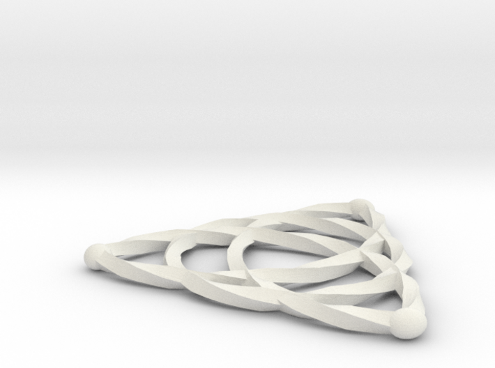 Triquetra Celtic Knot - Small 3d printed 
